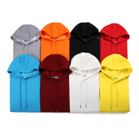 Sudaderas con capucha unisex llanas de gran tamaño del algodón del OEM