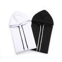 Sudadera con capucha unisex de manga media con forro liso
