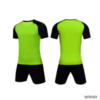 Jersey de fútbol para hombre negro del ODM